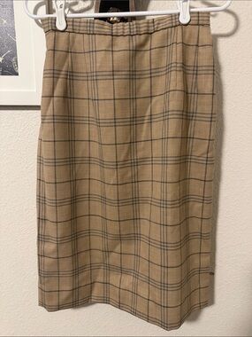 Vintage Pendleton Wool Skirt